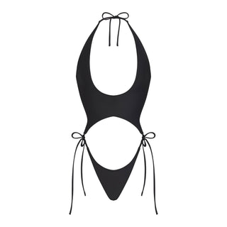 SIGNATURE SWIM PLUNGE MONOKINI | ONYX