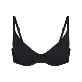 ICONIC SWIM UNDERWIRE BIKINI TOP | OBSIDIAN