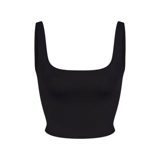 ICONIC SWIM TANK BIKINI TOP | OBSIDIAN