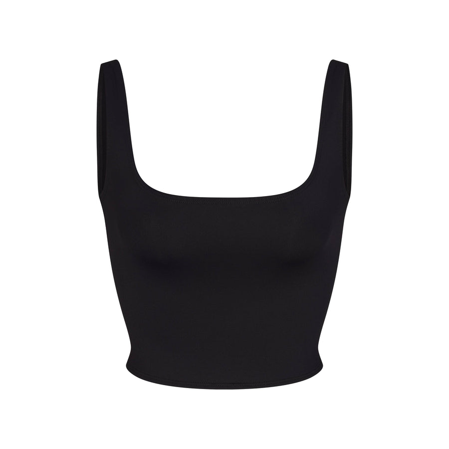 ICONIC SWIM TANK BIKINI TOP | OBSIDIAN