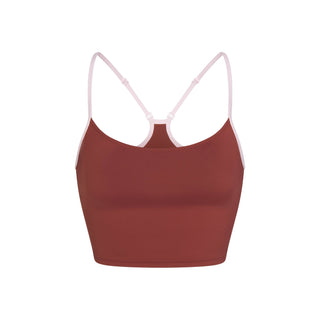 SIGNATURE SWIM CAMI TOP | HENNA CONTRAST