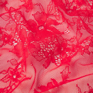 ULTRA FINE LACE TIE FRONT CAMI | RUBY