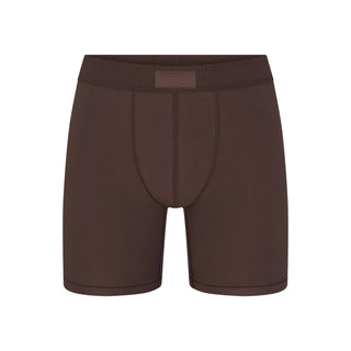 SKIMS COTTON MENS 5" BOXER BRIEF 3-PACK | RUBY ESPRESSO MULTI
