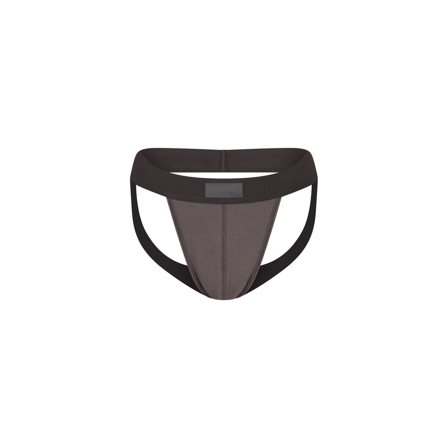 SKIMS COTTON MENS JOCKSTRAP | WASHED GUNMETAL