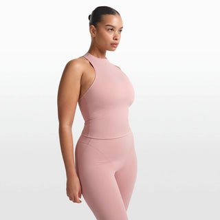 NikeSKIMS MATTE MOCK NECK RACER TANK | HIMALAYAN