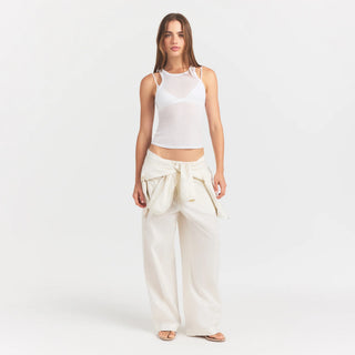 SHEER RIB TANK | SNOW