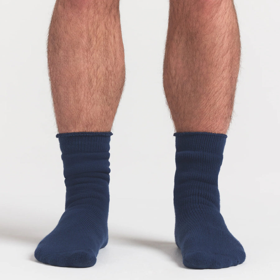 SKIMS FOR TEAM USA MENS OLYMPIC LOUNGE SOCK | NAVY