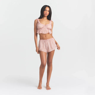 SKIMS ROMANCE BABYDOLL AND SHORT SET | MORGANITE