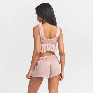 SKIMS ROMANCE BABYDOLL AND SHORT SET | MORGANITE