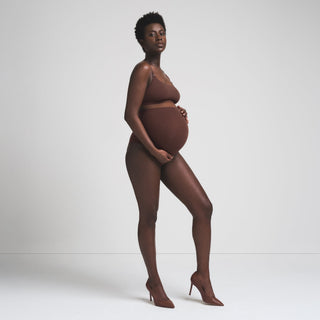 FITS EVERYBODY MATERNITY NURSING SCOOP BRALETTE | COCOA