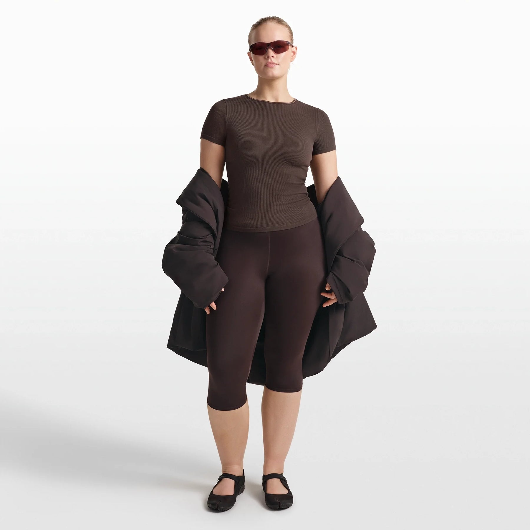 NikeSKIMS RIBBED SEAMLESS BABY TEE | PHOENIX