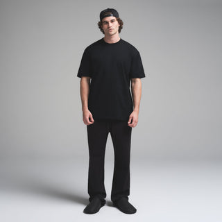 HEAVYWEIGHT COTTON MENS RELAXED T-SHIRT | OBSIDIAN