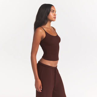 SOFT LOUNGE TANK SLEEP SET | COCOA