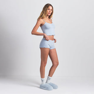 SKIMS SLEEP CAMI SET | ZEN BLUE