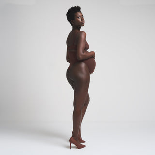 FITS EVERYBODY MATERNITY HIGH-WAISTED THONG | COCOA