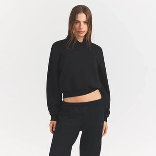 HEAVYWEIGHT FLEECE CREWNECK | ONYX