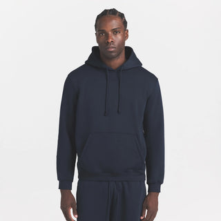 FLEECE LOUNGE MENS CLASSIC HOODIE | NAVY
