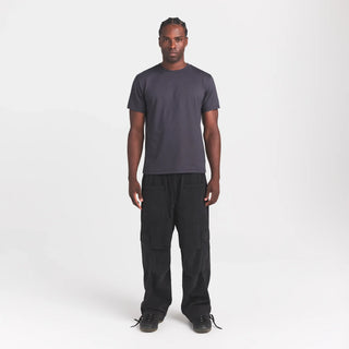 HEAVYWEIGHT COTTON MENS CLASSIC CREWNECK | RAVEN