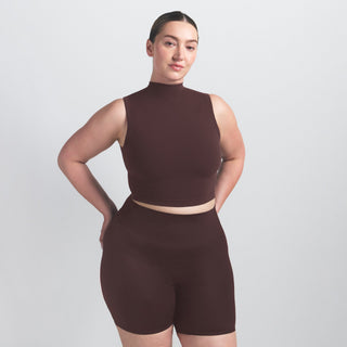 NikeSKIMS VINTAGE SEAMLESS MOCK NECK BRA TOP | PHOENIX