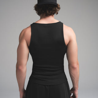 SKIMS COTTON MENS RIB TANK 3-PACK | HEATHER MULTI