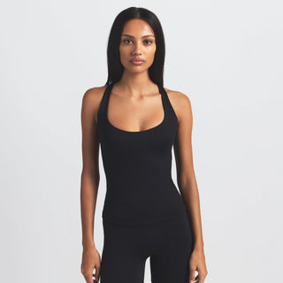 NikeSKIMS MATTE RACER BACK TANK | OBSIDIAN