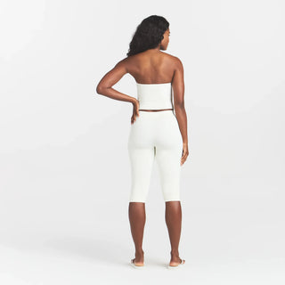 REFINED KNIT TUBE TOP | EGRET