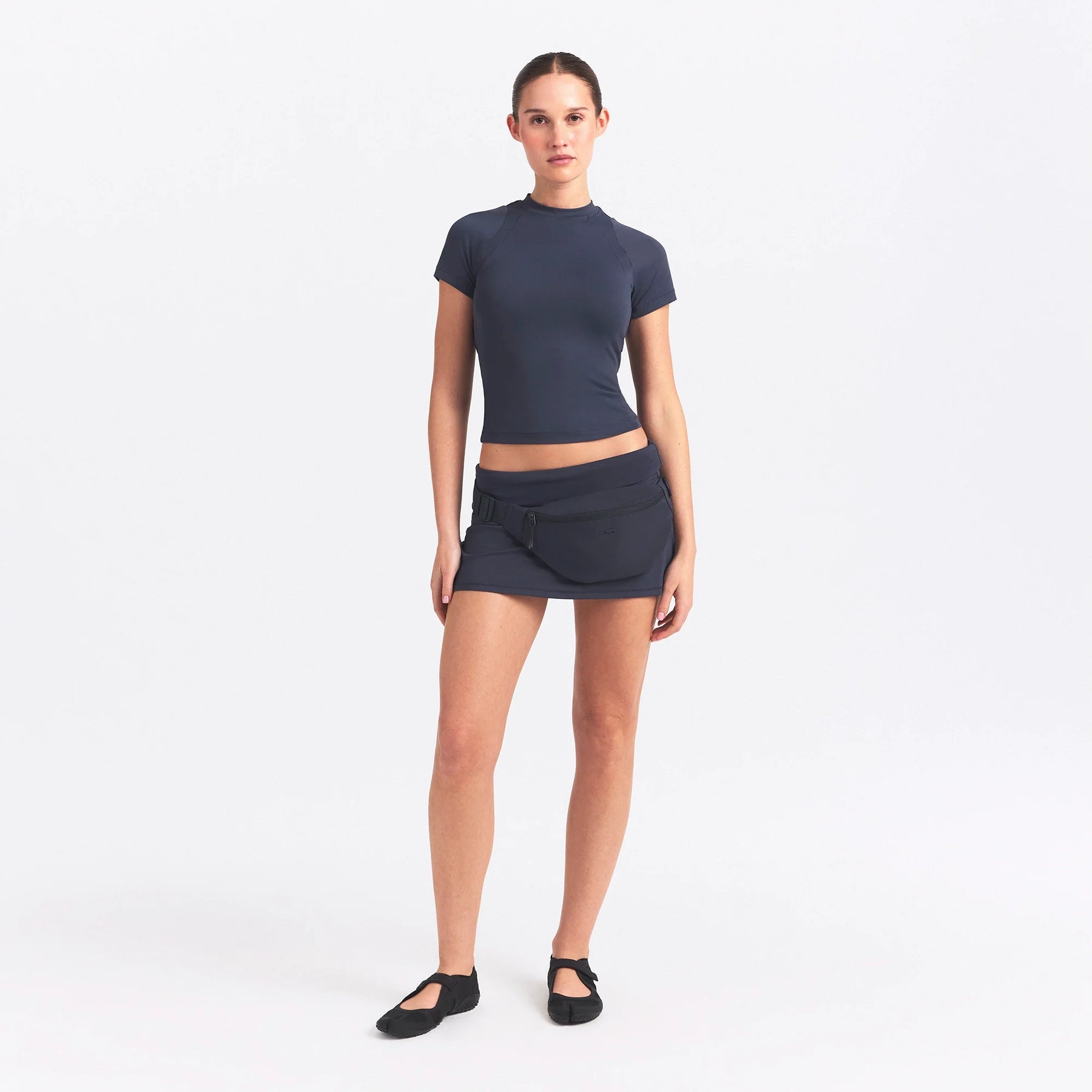 NikeSKIMS AIRY BABY TEE | DEEP ROYAL