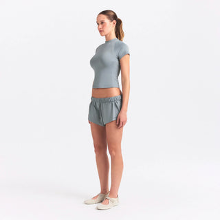 NikeSKIMS AIRY BABY TEE | WASHED PACIFIC