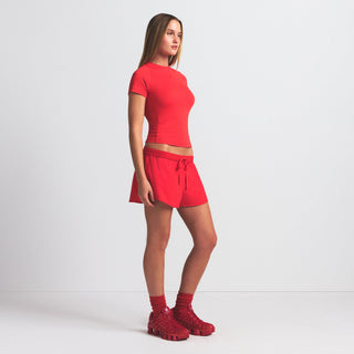 NikeSKIMS AIRY BABY TEE | RUBY