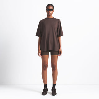 NikeSKIMS AIRY OVERSIZED TEE | DARK SEPIA