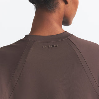 NikeSKIMS AIRY OVERSIZED TEE | DARK SEPIA