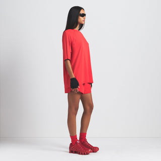 NikeSKIMS AIRY OVERSIZED TEE | RUBY