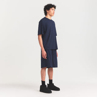 JERSEY LOUNGE MENS OVERSIZED T-SHIRT | NAVY