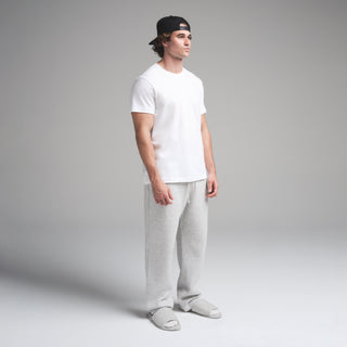 SKIMS COTTON MENS CLASSIC T-SHIRT | CHALK