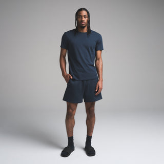 SKIMS COTTON MENS CLASSIC T-SHIRT | NAVY