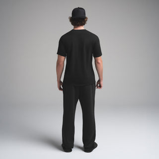 SKIMS COTTON MENS CLASSIC T-SHIRT | ONYX