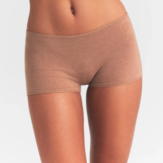 EVERYDAY COTTON BOY SHORT | SIENNA HEATHER