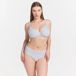 EVERYDAY COTTON BRIEF | LIGHT HEATHER GREY