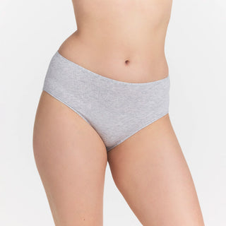EVERYDAY COTTON BRIEF | LIGHT HEATHER GREY