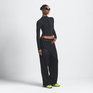 NikeSKIMS VINTAGE SEAMLESS FULL ZIP JACKET | OBSIDIAN